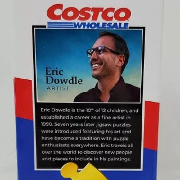 Costco Wholesale Treasure Hunt 500 Piece‎ Puzzle 19 ¼ x 26 Inch Eric Dowdle NIB - Picture 7 of 7